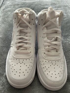 Nike White High-Top Sneakers